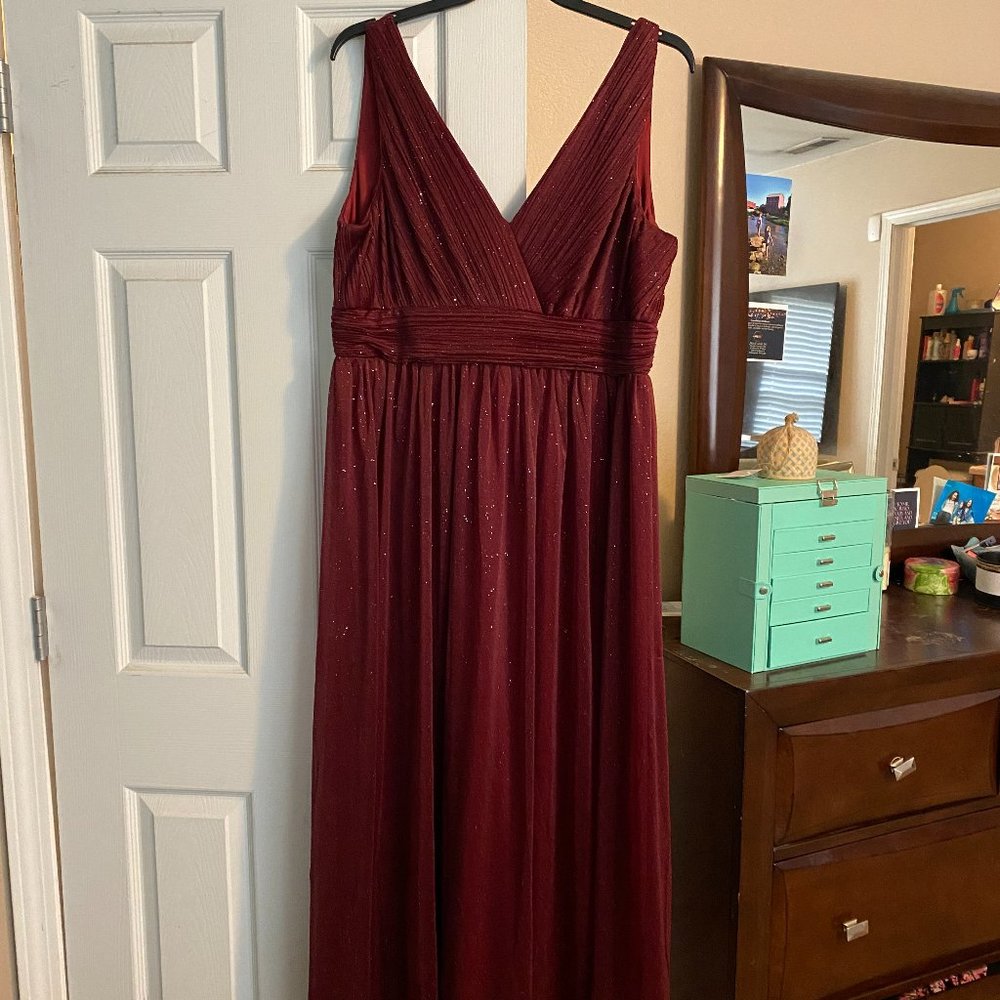 Red Sparkly Formal Dress